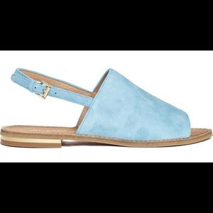 Aldo Classico Light Blue Flat Sandal